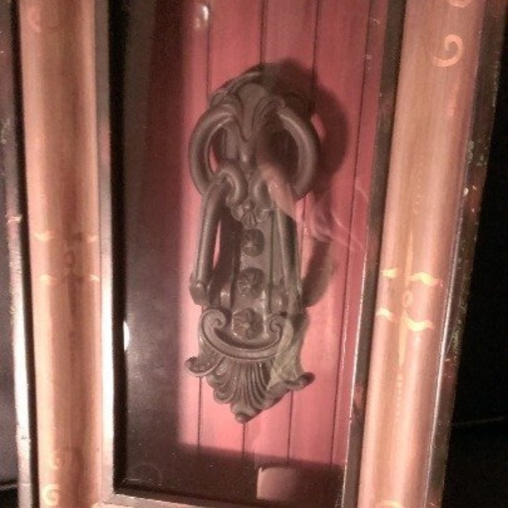 Door Knocker Shadow Box Wall Hanging